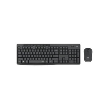 Aσύρματο Σετ Πληκτρολογίου Logitech Silent Wireless Combo MK295 GR - Black 