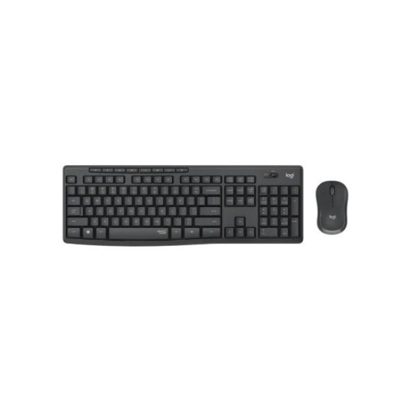 Aσύρματο Σετ Πληκτρολογίου Logitech Silent Wireless Combo MK295 GR - Black 