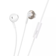 Ακουστικά Ενσύρματα Hoco M115 In-ear Handsfree με Lightning - White