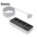 Πολύπριζο Ασφαλείας Hoco AC21 9 Θέσεων  17W 250V 1.5m - Μαύρο