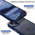 Θήκη Σιλικόνης Orso MagCase Focus MagSafe για iPhone 15 - Frosted Blue