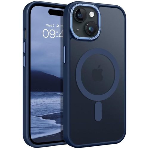 Θήκη Σιλικόνης Orso MagCase Focus MagSafe για iPhone 15 - Frosted Blue