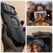 Θήκη Σιλικόνης Tech Protect Kevlar Magsafe για Apple iPhone 17 Pro Max - Black