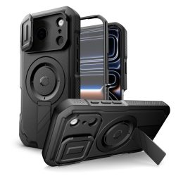 Θήκη Σιλικόνης Tech Protect Kevlar Magsafe για Apple iPhone 17/18 Pro Max - Black