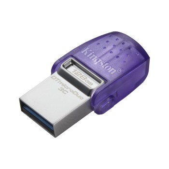 Kingston DataTraveler microDuo 3C 128GB USB-A & USB-C Flash Drive