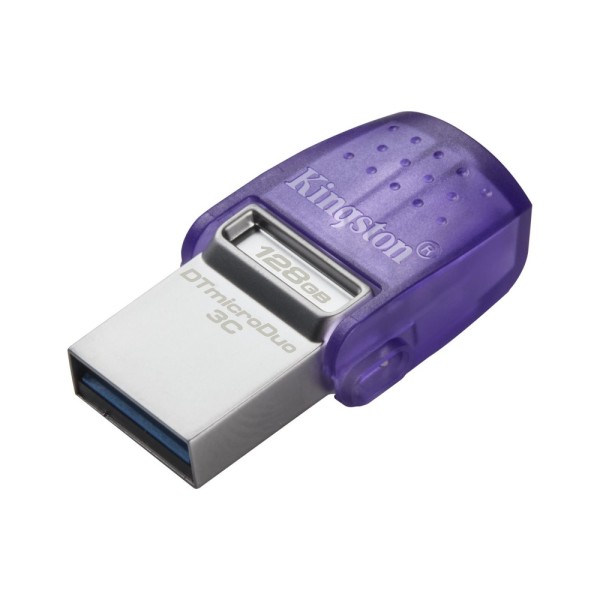 Kingston DataTraveler microDuo 3C 128GB USB-A & USB-C Flash Drive