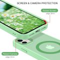 Θήκη Σιλικόνης Orso Focus Magsafe για iPhone 12/12 Pro - Spring Green