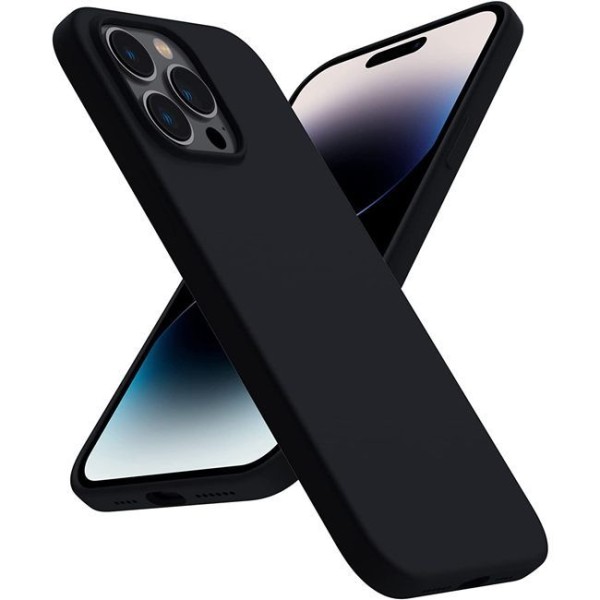 Θήκη Σιλικόνης Orso Cloud Magsafe iPhone 14 Pro Max - Black