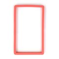 Bumper Protector TPU Σιλικόνης Για PSA Slabs – Salmon Red 