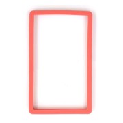 Bumper Protector TPU Σιλικόνης Για PSA Slabs – Salmon Red 