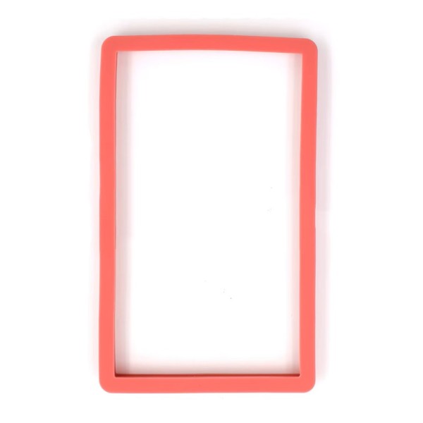 Bumper Protector TPU Σιλικόνης Για PSA Slabs – Salmon Red 