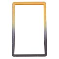Bumper Protector TPU Σιλικόνης Για PSA Slabs – Orange - Black Glitter Gradient 