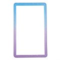 Bumper Protector TPU Σιλικόνης Για PSA Slabs – Ice Blue - Light Purple Glitter Gradient 