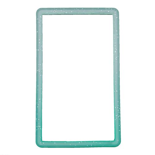 Bumper Protector TPU Σιλικόνης Για PSA Slabs – Light Green - Green Glitter Gradient 