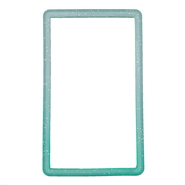 Bumper Protector TPU Σιλικόνης Για PSA Slabs – Light Green - Green Glitter Gradient 