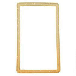 Bumper Protector TPU Σιλικόνης Για PSA Slabs –   Light Yellow - Light Orange Glitter Gradient 