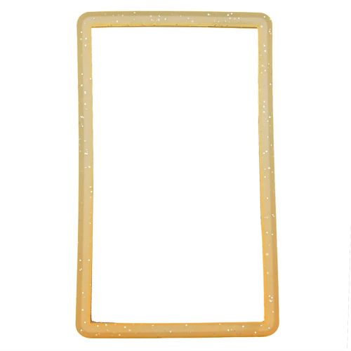 Bumper Protector TPU Σιλικόνης Για PSA Slabs –   Light Yellow - Light Orange Glitter Gradient 