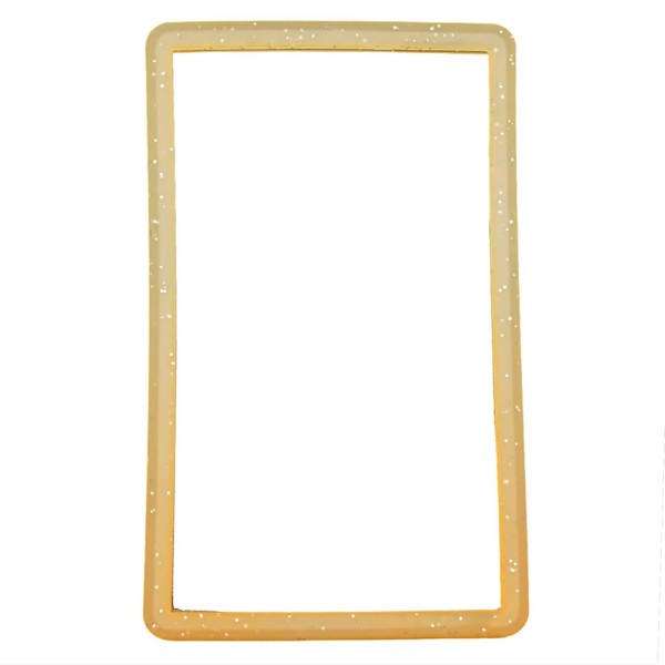 Bumper Protector TPU Σιλικόνης Για PSA Slabs –   Light Yellow - Light Orange Glitter Gradient 