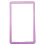 Bumper Protector TPU Σιλικόνης Για PSA Slabs – Transparent Pink - Light Purple Glitter Gradient 