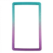 Bumper Protector TPU Σιλικόνης Για PSA Slabs – Purple -  Cyan  Glitter Gradient 