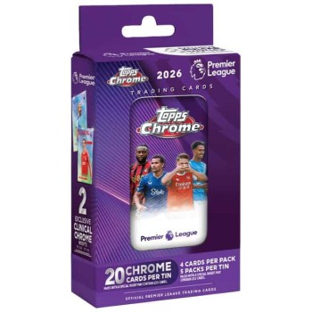 Topps - 2025/2026 Chrome Premier League - Tin Box 