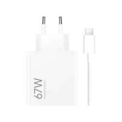 Φορτιστής Xiaomi Hypercharge Combo 67W με Θύρα USB-A και καλώδιο USB-C - White