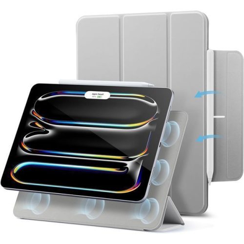 Θήκη Book ESR Rebound Magnetic Series για Apple iPad Pro 13”” 2024 - Grey