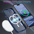 Θήκη Σιλικόνης Orso MagCase Focus MagSafe για iPhone 15 - Frosted Blue