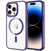 Θήκη Σιλικόνης Orso Magshine Magsafe για iPhone 14 Pro Max - Clear Purple