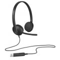 Logitech H340 Ενσύρματα Ακουστικά - Black