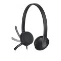 Logitech H340 Ενσύρματα Ακουστικά - Black