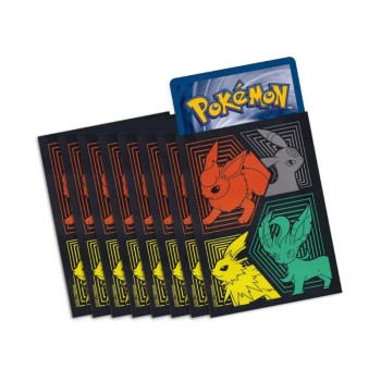 Pokémon Sleeves Official - Evolving Skies - 65τμχ -  Flareon, Umbreon, Leafeon, Jolteon