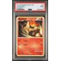 Cyndaquil - Non Holo - Heart Gold & Soul Silver - Spanish 2010 - #061/123 - PSA MINT 9 - Pokemon Graded Card
