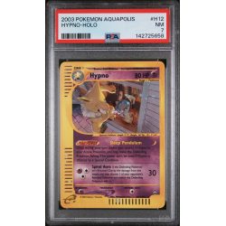 Hypno - Holo- Aquapolis - English 2003 -  #H12/H32 -  PSA NM 7 - Pokemon Graded Card