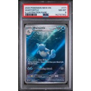 Wartortle - Scarlet & Violet 151 - English 2023 - 171/165 - PSA NM-MT 8 - Pokemon Graded Card