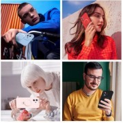 Θήκη Σιλικόνης Orso Ostand Liquid με Magsafe iPhone 11 - Black