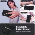 Θήκη Σιλικόνης Orso Ostand Liquid με Magsafe iPhone 11 - Black