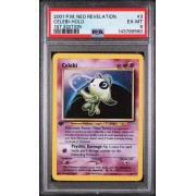 Celebi Holo 1st Edition - Neo Revelation - English 2001 #3/64 PSA EX-MT 6 - Pokemon Graded Card