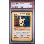 Pichu Holo - Neo Genesis - English 2000 #12/111 PSA NM-MT 8 - Pokemon Graded Card

