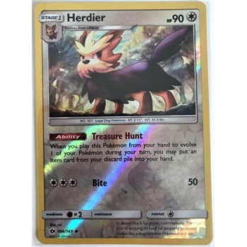 Herdier (Sun Moon 104/149) (Reverse Holo) English - Excellent