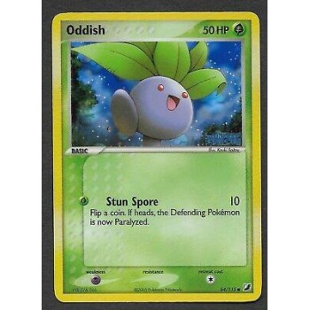 Oddish (EX Unseen Forces 64) (Stamped Holo) English - Excellent