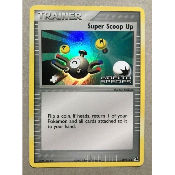 Super Scoop Up (EX Delta Species 100) (Stamped Holo) English - Excellent