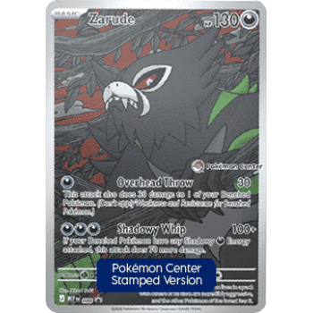 Pokemon Center Zarude (MEP Black Star Promos 088/0) (Promo) English - SEALED