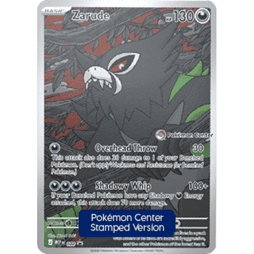 Pokemon Center Zarude (MEP Black Star Promos 088/0) (Promo) English - SEALED