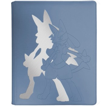 Άλμπουμ Καρτών Ultra Pro Elite Series 9-pocket με φερμουάρ Zippered - Premium Pro binder (360 θέσεις καρτών) - Pokemon: Lucario