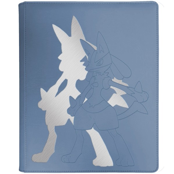 Άλμπουμ Καρτών Ultra Pro Elite Series 9-pocket με φερμουάρ Zippered - Premium Pro binder (360 θέσεις καρτών) - Pokemon: Lucario