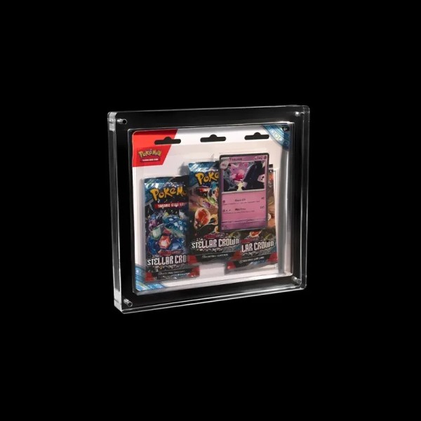 The Acrylic Box - Premium Display Case - Ακρυλικό για  3-Pack Blister