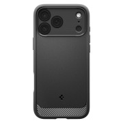 Θήκη Σιλικόνης Spigen Rugged Armor με Magsafe για iPhone 17 Pro - Matte Black