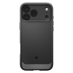 Θήκη Σιλικόνης Spigen Rugged Armor με Magsafe για iPhone 17 Pro - Matte Black