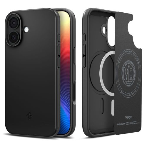 Θήκη Σιλικόνης Spigen Thin Fit με Magsafe για iPhone 17 - Black